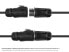 Фото #3 товара Good Connections IC01-20P202 - S1 - Power (2-pin) - Black - Straight - Metal - Plastic - Gold - Copper alloy