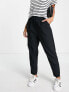 ASOS DESIGN tailored smart tapered trousers in black