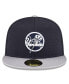 Фото #2 товара Men's Navy New York Yankees 2024 Batting Practice 59FIFTY Fitted Hat