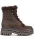 Фото #2 товара Women's Kyler Lace-Up Cozy Combat Boots