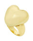 ფოტო #1 პროდუქტის Gold-Tone Puffy Heart Cocktail Ring