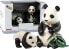 Фото #1 товара Развивающий игровой набор или фигурка для детей Figurka LeanToys Figurka kolekcjonerska Panda Wielka z Młodym