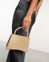 Фото #1 товара True Decadence glitter clutch bag in gold