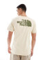 Фото #2 товара The North Face graphic backprint t-shirt in beige