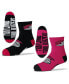 Фото #1 товара Boys and Girls Youth Portland Trail Blazers Two-Pack Quarter-Length Team Socks