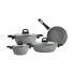 Gris Bio Granit 7-tlg. Kochtopf-Set