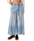 Фото #1 товара Women's Sheer Luck Cropped Wide-Leg Jeans