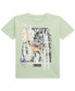 ფოტო #1 პროდუქტის Big Boys Short-Sleeve Cotton Graphic T-Shirt