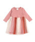 Фото #1 товара Платье для малышей Sweet Wink Розовое Платье Феи с длинным рукавом