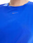 Фото #6 товара Nike Training One Dri-Fit slim t-shirt in hyper royal blue