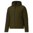 Фото #1 товара Puma Seasons Down Full Zip Jacket Womens Green Casual Athletic Outerwear 5225806