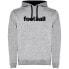 KRUSKIS Word Football Two-Colour hoodie Серо-черный, 2XL - фото #2