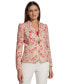 Фото #1 товара Women's Toile Single-Button Blazer