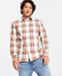 Фото #1 товара Men's Diego Plaid Long-Sleeve Shirt, Created for Macy's
