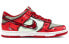 Фото #3 товара 【定制球鞋】 Nike Dunk Low 情人节二次元 低帮 板鞋 女款 红白色 / Кроссовки Nike Dunk Low CW1590-002