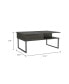 Фото #5 товара Squire 1-Shelf Lift Top Coffee Table Carbon Espresso And Onyx