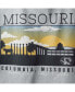 Фото #5 товара Men's Gray Missouri Tigers Comfort Colors Campus Scenery T-shirt