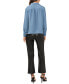 ფოტო #4 პროდუქტის Women's Collared Blouson-Sleeve Poet Blouse