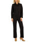 Heathered Five-Button Jacket & Kate Pants, Regular and Petite Sizes