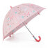 Фото #1 товара EUREKAKIDS Pink children´s umbrella with forest animal print
