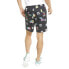 Фото #2 товара Puma Brand Love Aop Graphic 8" Shorts Mens Black Casual Athletic Bottoms 5336690