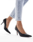 Фото #4 товара ASOS DESIGN Sienna mid heeled court shoes in black