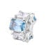 Фото #1 товара Fancy Cloud Light Blue FCL02 shiny silver pendant