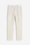 Фото #4 товара Slim Fit Linen Suit Pants
