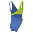 NIKE SWIM Colorblock Crossover Swimsuit