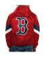 Фото #2 товара Men's Red Boston Red Sox Force Play II Half-Zip Hooded Jacket