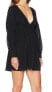 Free People 257652 Womens Sugarpie Lacey A-line Mini Dress Black Size X-Small