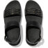ფოტო #4 პროდუქტის FITFLOP Lulu Lasercrystal Leather Back-Strap sandals