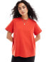 Фото #2 товара ASOS DESIGN heavyweight regular fit t-shirt in red