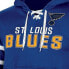 Фото #2 товара NHL St. Louis Blues Men's Long Sleeve Hooded Sweatshirt with Lace - S