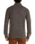 Autumn Cashmere Raglan Wool & Cashmere-Blend Mock Sweater Men's Brown M