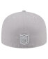 Men's Gray Atlanta Falcons Color Pack 59FIFTY Fitted Hat Серый, 7 1/4 - фото #4