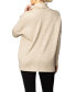 ფოტო #2 პროდუქტის Women's Paris Turtleneck Tunic Sweater