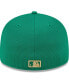 Фото #3 товара Men's White, Green San Francisco Giants 2024 St. Patrick's Day Low Profile 59FIFTY Fitted Hat