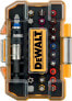 Фото #6 товара Dewalt DT7969, 32-Piece Screwdriver Bit Set, (for Screwdriving Work, Phillips, Pozi, Slotted, Hex, Torx and Security Torx, Compatible with TSTAK, Incl. Quick-Release Bit Holders), yellow, DT7969-QZ