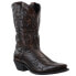 Фото #2 товара Laredo Hawk Embroidered Snip Toe Cowboy Mens Brown Casual Boots 6862