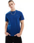 Farah Danny cotton t-shirt in blue