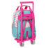 Фото #3 товара Школьный рюкзак с колесиками The Bellies 20 x 28 x 8 cm Фиолетовый бирюзовый Белый