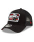 Фото #1 товара Men's Black Tony Stewart Legends 9FORTY A-Frame Adjustable Trucker Hat