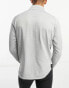 New Balance NB Heat Grid long sleeve half zip top in grey