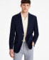 Фото #3 товара Men's Modern-Fit Solid Navy Blazer