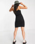 Фото #2 товара Noisy May cami square neck mini dress in black