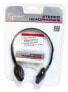 Gembird MHP-123 - Headphones - Head-band - Black - Wired - Supraaural - 20 - 20000 Hz