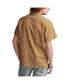 Фото #2 товара Men's Printed Camp Collar Short Sleeve Shirt