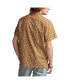 Men's Printed Camp Collar Short Sleeve Shirt