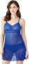 b.tempt'd by Wacoal 290436 Women's Well Suited Chemise, Galaxy Blue, Medium